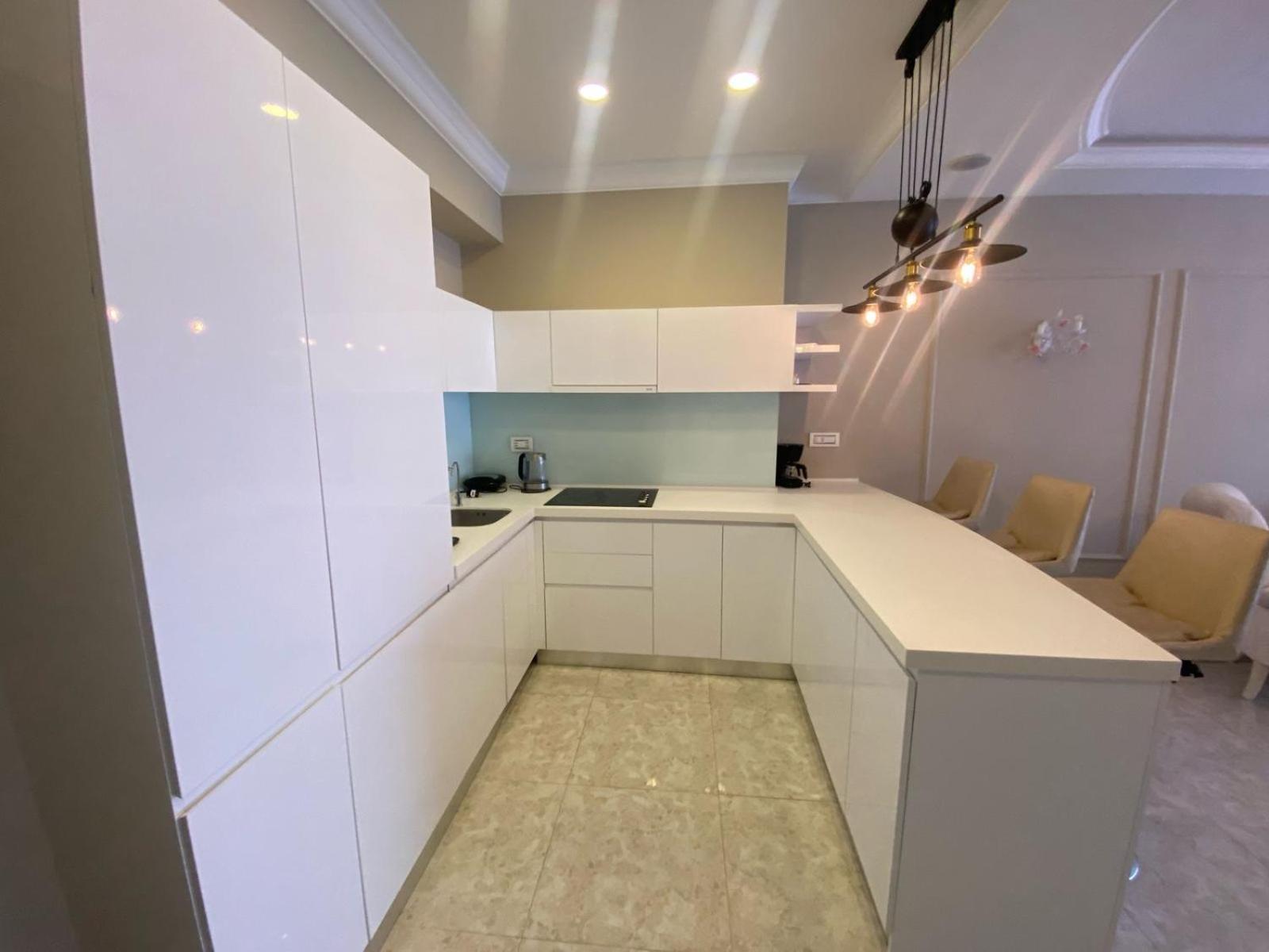 Baku - Park Azure With Sea View Two Bedrooms And One Living Room Exterior photo